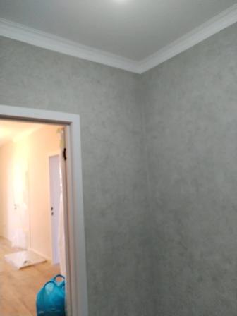 Покраска стен и потолков,поклейка обоев(фрески), декоративная краска (штук)
