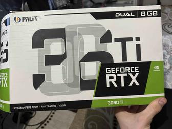 Видеокарта Palit GeForce RTX 3060 Ti DUAL 8 ГБ