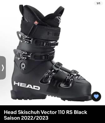 Лыжные ботинки Head Vector 110 RS Black 22-23