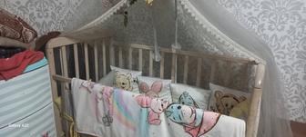 Детский кровать полный комплект