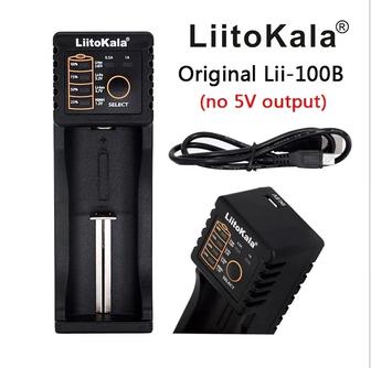 Зарядное устройство Liitokala Lii-100B Аккумулятор 18650