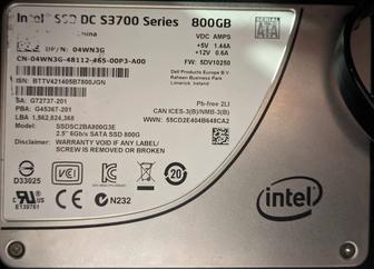 Продам серверный SSD Intel DC S3700 800ГБ