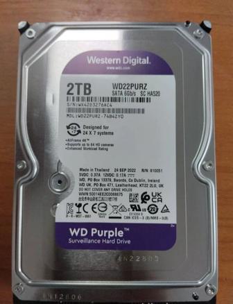 Продам HDD 2TB Western Digital Purple