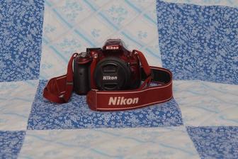 Фотоаппарат Nikon D5200 в комплекте с 18-55мм. 24Мpix. И все аксессуары.