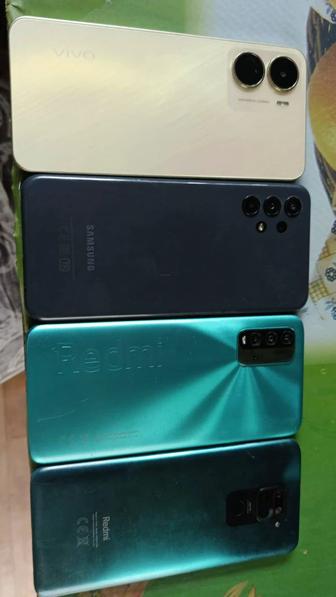 Vivo y16, Samsung a13,redmi 9t,redmi note 9