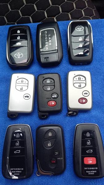 Ключ на Toyota и Lexus. Смарт ключи. Прошивкой