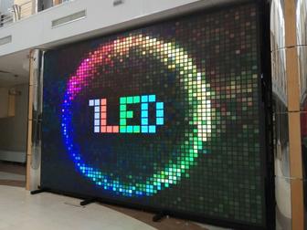 LED экран P4 indoor 3,072м2,048 м- 6,29 кв.м