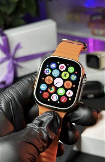 Apple Watch titanium case смарт часы