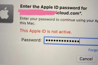 Восстановление неактивного Apple ID!