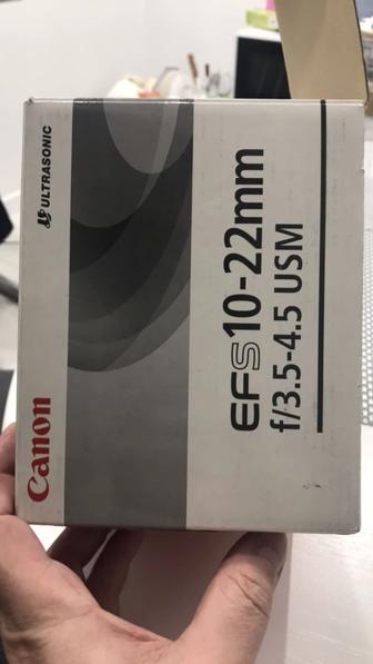 Продам объектив Canon EFS 10-22 f/3,5-4,5 USM