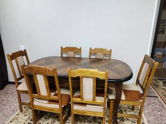 Продаем стол производство Беларусии и стулья сделанные под заказ