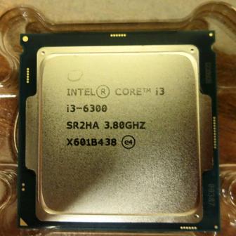Процессор Intel Core i3-6300 3.8GHz / 4Mb / TDP-65w / LGA1151/ i3 6100