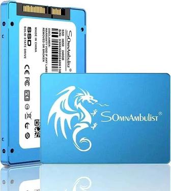 Новые SSD Somnambulist Blue Dragon 256, 512, 960 Gb / Kaspi Red