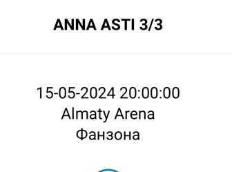 Продам билет на Anna Asti