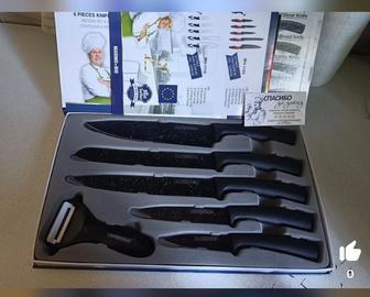 Набор немецких ножей комплект из 6 мраморных предметов