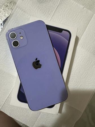 Продам Айфон 12 64gb фиолетовый