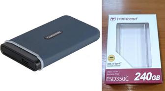 Внешний SSD Transcend 240 Гб