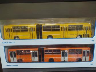 Масштабные модели автобусов 1 43