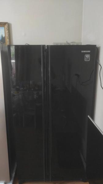 Холодильник Samsung RSH5SLBG черный Side by Side