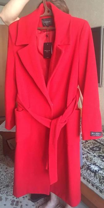 Новое женское кашемировое пальто Италия