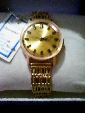 Золотые часы Восток с Золотым браслетом
