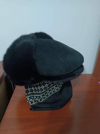 Продам норковую мужскую зимнюю шапку