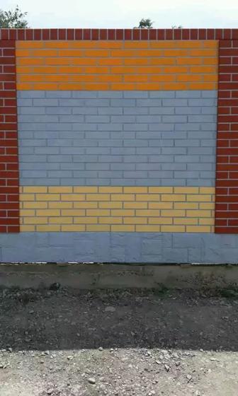 Облицовочный кирпич (имитация) фасадные панели бетонные (сайдинг замена)