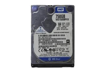 Жесткий диск HDD 750 Gb SATA 2.5 - 9.5mm Western Digital