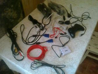 Шнуры, провода, кабеля для компьютера, ноутбука, тв, мониторов и многое дру