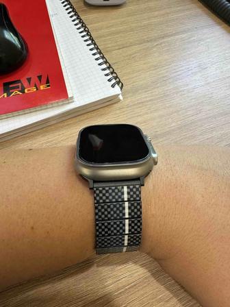 Apple Watch Ultra с карбоновым ремешком!!