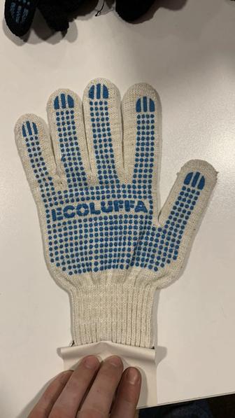 Рабочие перчатки Ecoluffa хб с ПВХ