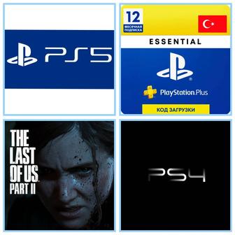 Закачка игр PS4 PS5 ПК Игры Подписки PSN Пополнение PS Store