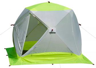 Палатка Лотос Куб 3 ЭКО с внутренним тентом