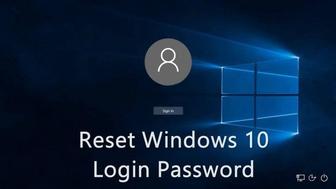 Сброс пароля Windows, восстановление, выезд.
