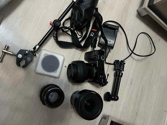 Продам фотоаппарат sony a6300 полный комплект