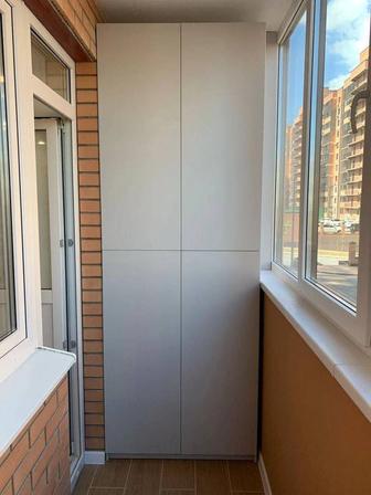 Шкафы для балкона на заказ