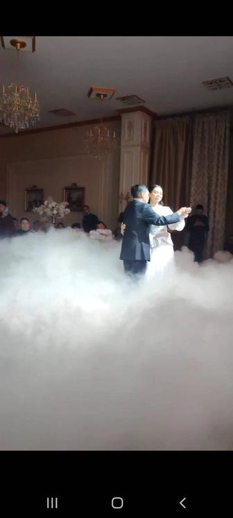 Вальс спецэффекты дым пузыри тяжелый дым огонь танец