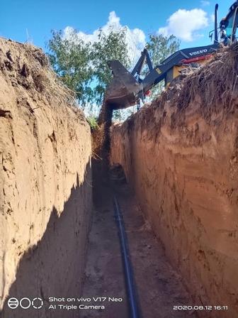 Строительство, монтаж наружных сетей водопровода и канализация