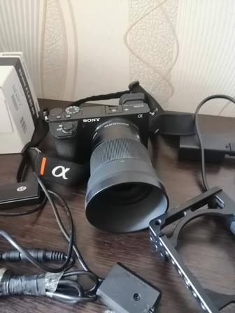 Продам фотоаппарат Sony a6500+sigma 30mm 1.4
