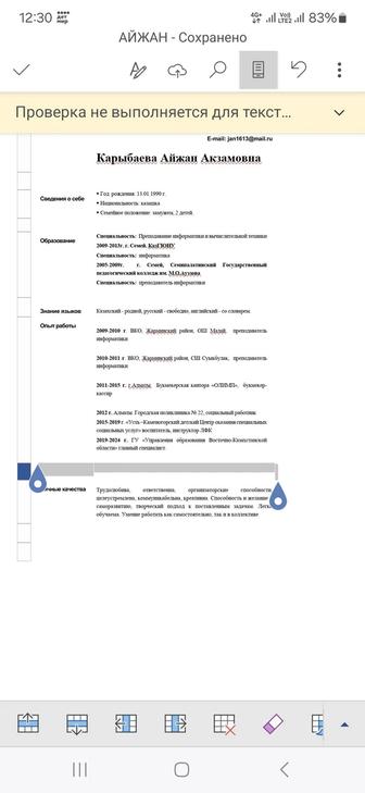 Преподаватель информатики