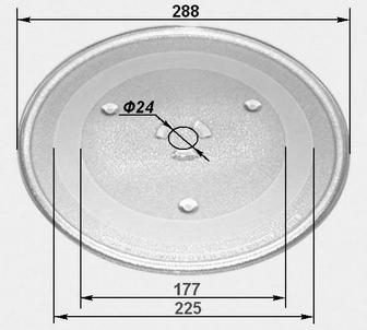 Микроволновки Самсунг тарелка 288 мм