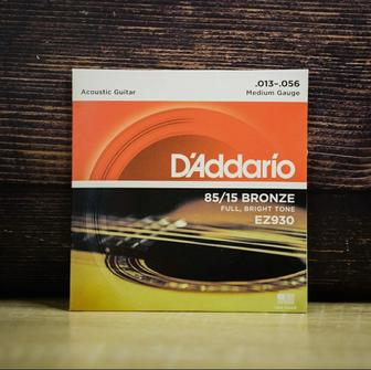 Высококачественные струны для акустической гитары DAddario EZ930.