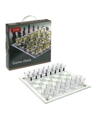 Игра Пьяные шахматы, 32 рюмки, поле 25 х 25 см