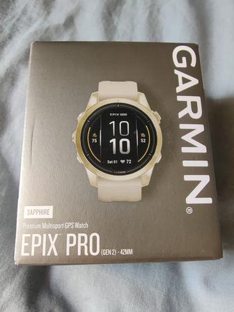 Смарт-часы Garmin EPIX PRO (GEN 2) Sapphire Edition, Soft Gold (бежевый)