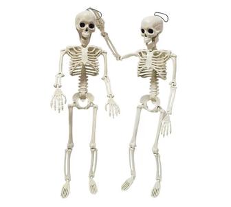 Хэллоуин скелеты 35см сгибаются