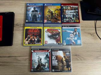 Продам диски для PlayStation 3 и PlayStation 4