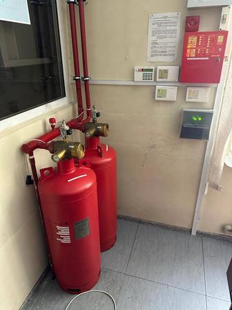 Перезарядка и переосвидеТельствование модулей газового пожаротушения