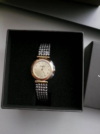 Швейцарские женские часы Mathey-Tissot Allure Crystal Gold Dial Ladies Watc