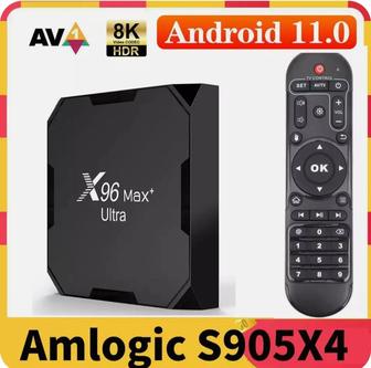 X96 max plus ultra, Android, tv box ,smart tv, смарт приставка