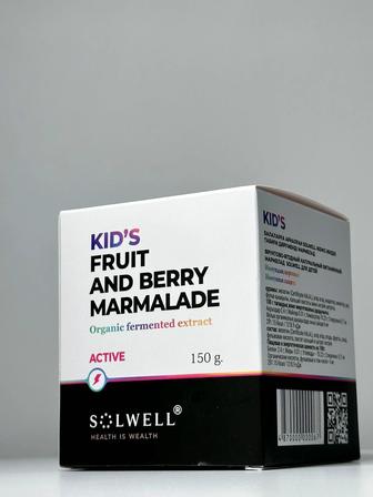 Натуральный витаминный мармелад для детей
